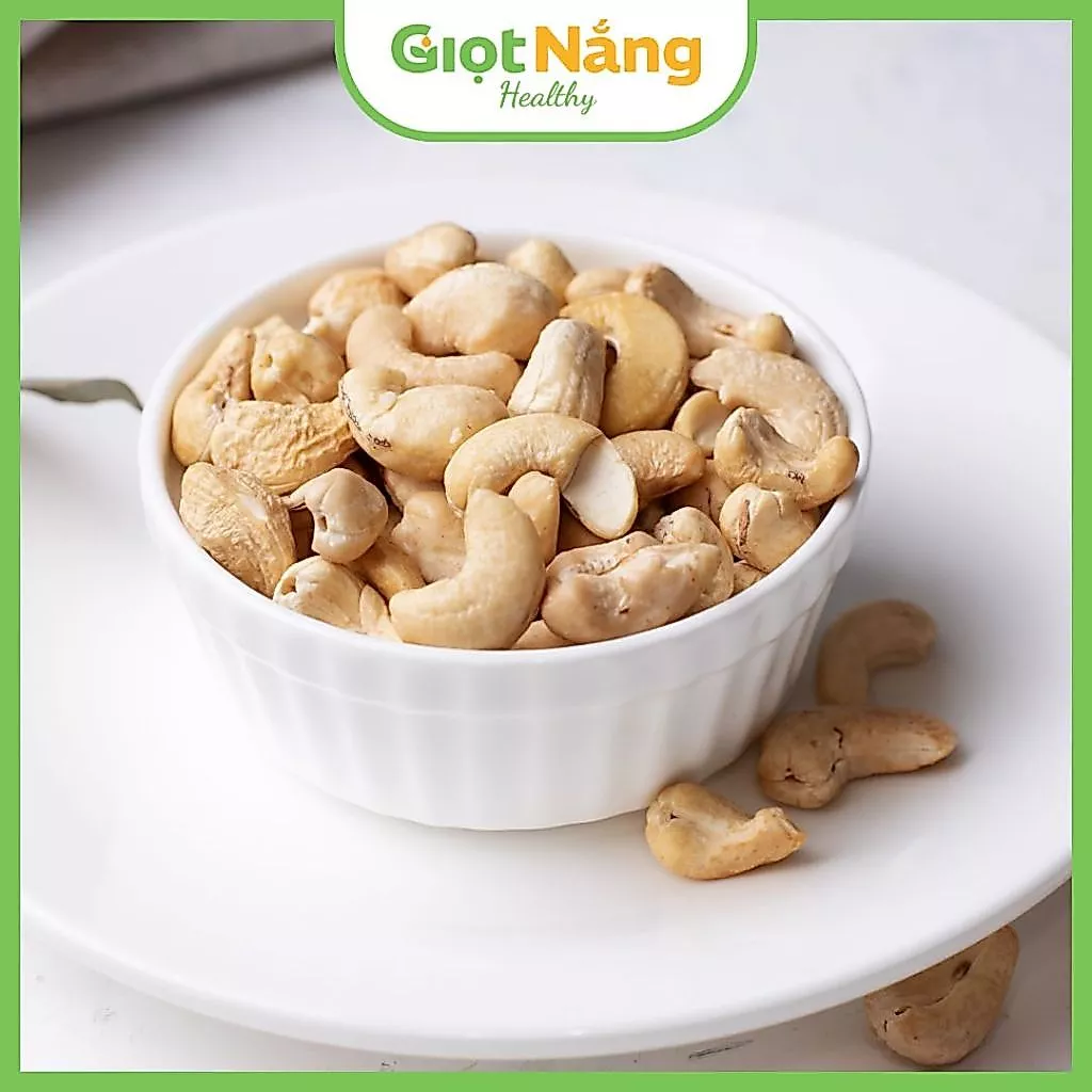Hạt Điều Sấy Chín Nguyên Vị Không Muối Không Lụa Thực Phẩm Khô Nhu Yếu Phẩm Từ Nông Sản Giọt Nắng Dịp Tết Trung Thu