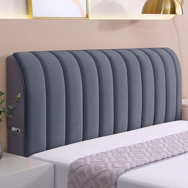 Twin Full Queen Cal King Quilted Chống Va Chạm Đầu Bìa Có Thể Giặt Được Chống Bụi Trượt Cho Giường Bọc Đầu