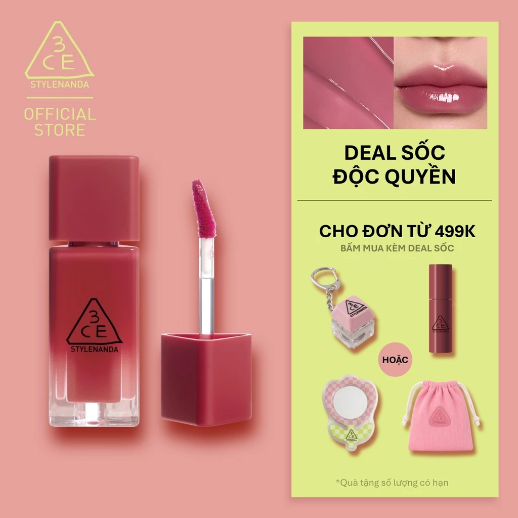 3CE SON TINT BÓNG MỀM GUMMY OIL TINT