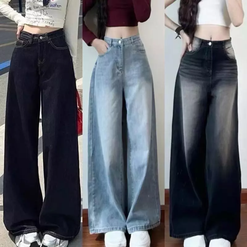 Quần jean Bigsize Nữ (50-100kg) dáng xuông cạp cao năng động trẻ trung đứng phom TỔNG HỢP NHIỀU MẪU