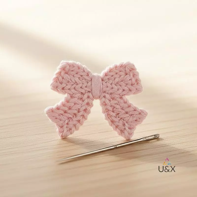 U & X 10 Thắt Nơ Thêu Đính Miếng Dán Phụ Kiện Trang Trí DIY Cho Quần Áo Sổ Lưu Niệm Và Trang Trí Nhà MỚI