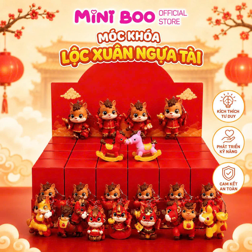 Khay 24 Blind Box Móc Khóa Cute –  | Hộp Mù Sưu Tầm