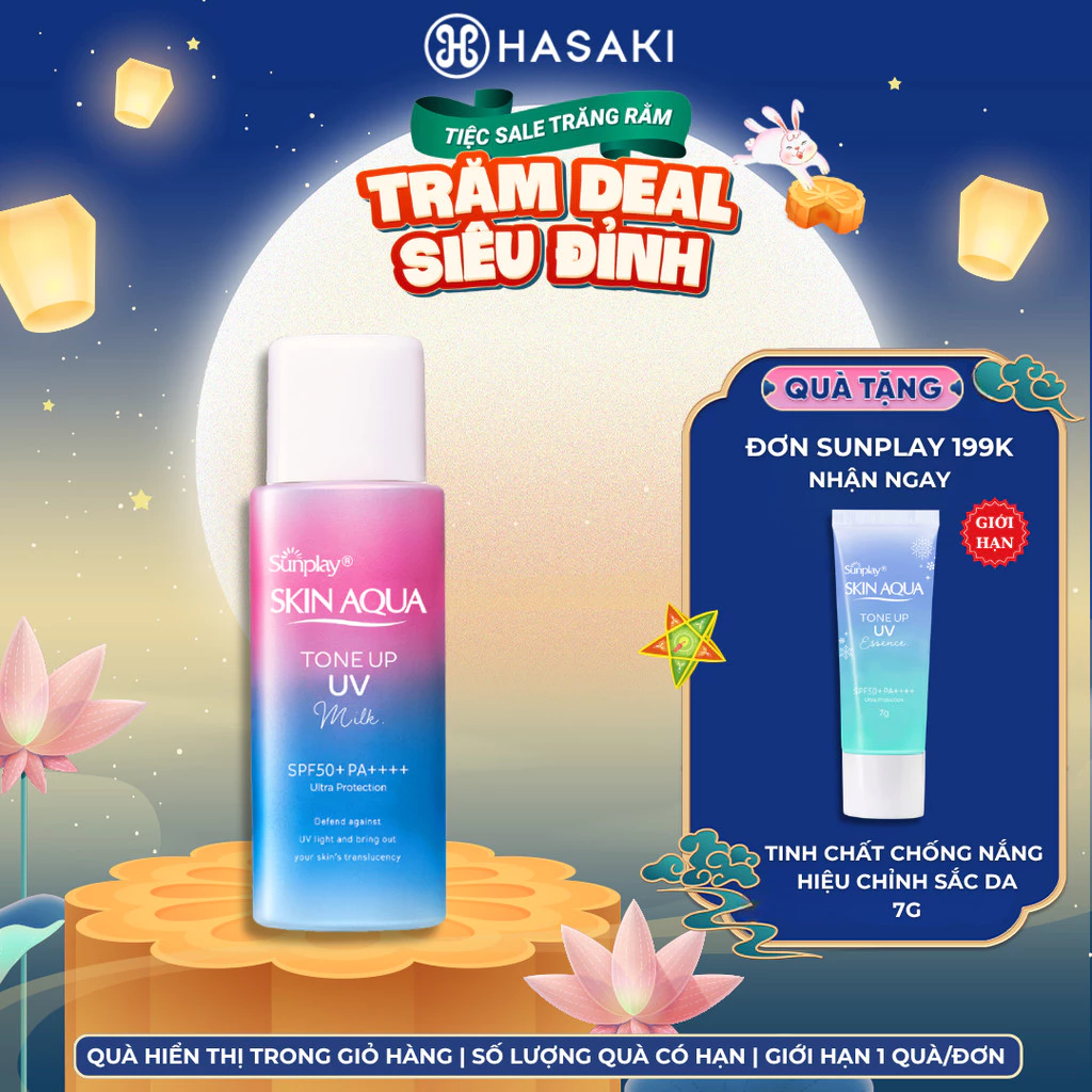 [DAILY] Sữa Chống Nắng Sunplay Hiệu Chỉnh Sắc Da 50g (Tím) Hasaki Chính Hãng