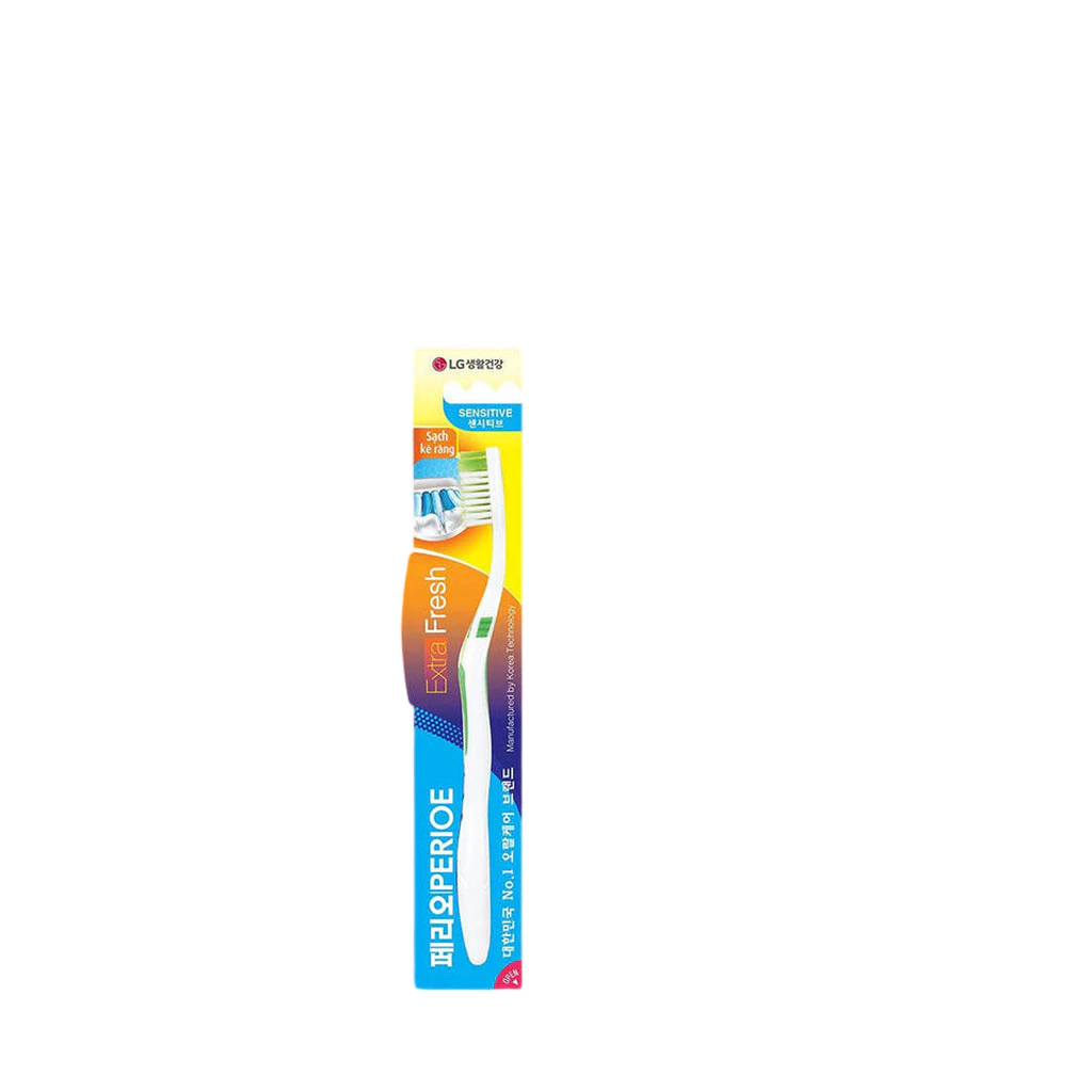 [QUÀ TẶNG KHÔNG BÁN] Bàn chải đánh răng PERIOE Extra Fresh Sensitive, lông mềm dịu nhẹ cho răng và nướu nhạy cảm