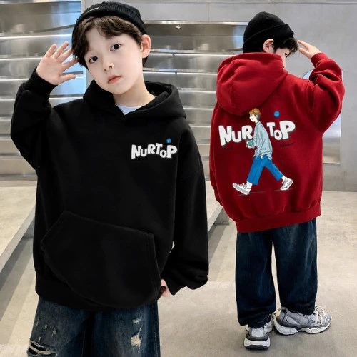 [Quà tặng ngẫu nhiên là 1 kẹo Chupachup hoặc không có gì khi mua sản phẩm của shop] Áo nỉ hoodie thu đông 18-52kg