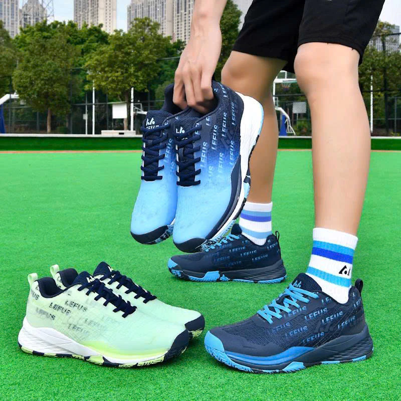 Giày Tennis, Pickleball Nam, Giày Pickleball Nữ Lefus L042 Ôm Chân, Thoáng Khí, Vận Động Mạnh Và Chắc