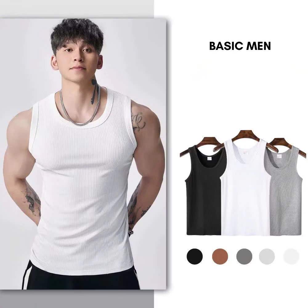 Áo sơ mi nam siêu thảm ba lỗ, ánh sáng thoáng khí, phong trào thể thao tâm linh