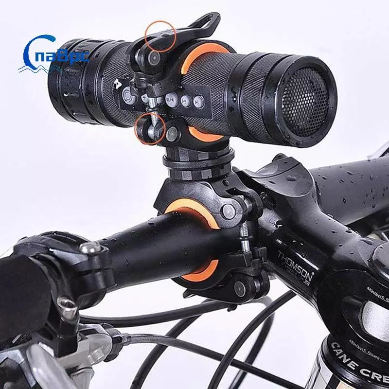 < CnaBpc > 360°Xoay Xe Đạp Kẹp Kẹp Đèn Pin Gắn Giá Đỡ Xe Đạp Xe Đạp Đèn LED Đèn Pin Gắn Đèn Pin Phụ Kiện Xe Đạp Mới