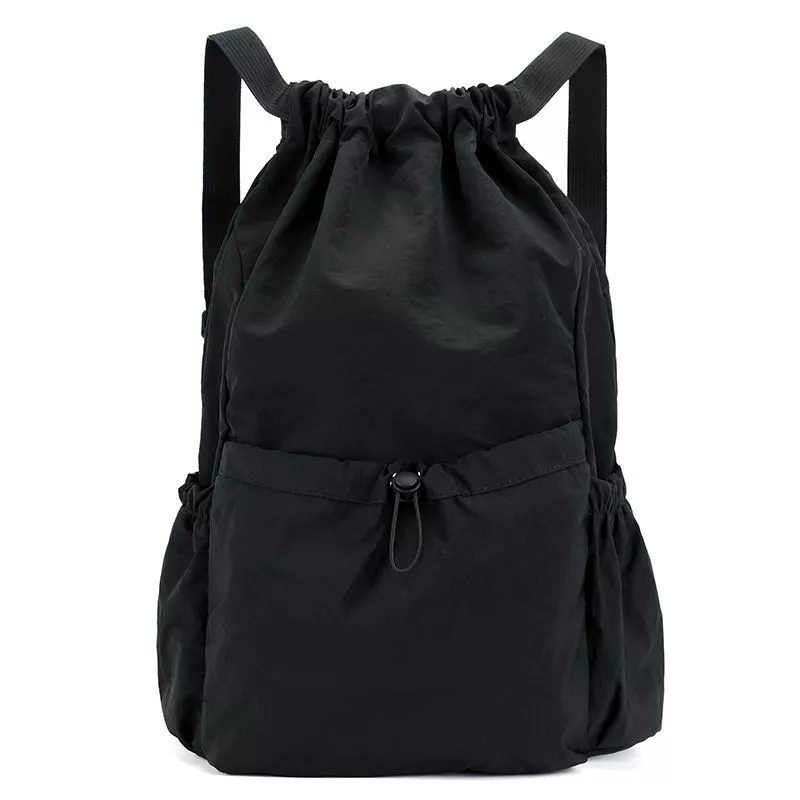 Ba lô Schoolbag Nam Nữ Sinh Viên Thời Trang Ngoài Trời Nhẹ Dung Tích Lớn Chống Thấm Nước Dây Rút Túi Vải Thể Thao Túi Bảo Quản