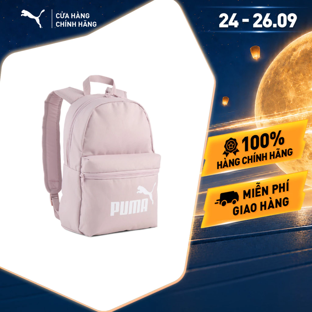 Balo Thời Trang Trẻ Em PUMA Unisex PHASE S Backpack Misty Pink Màu Hồng