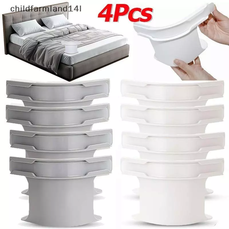 4 Tấm Drap giường hạng nặng Kẹp thắt góc Vật liệu chất lượng cao Bền và đáng tin cậy Kẹp Drap giường để bảo vệ