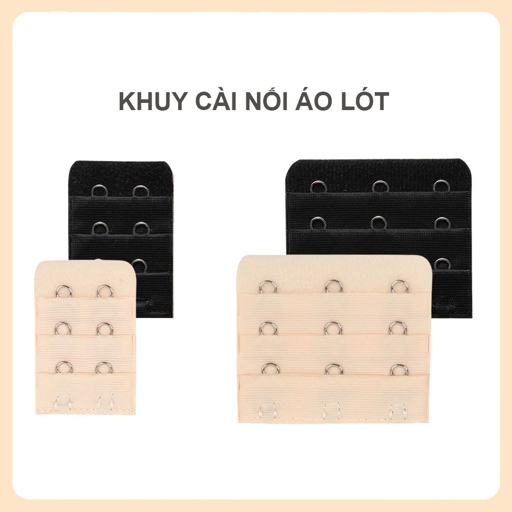 Khuy Cài Nối Áo Lót, Miếng Nối Rộng Tăng Size Áo Ngực