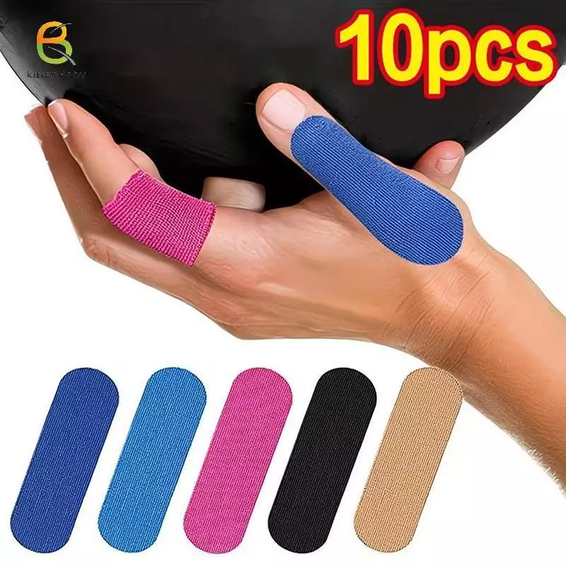 [Baby-t] 10 Cái Băng bảo vệ ngón tay thể thao đàn hồi Miếng đệm hỗ trợ ngón tay cái Miếng dán bảo vệ quấn ngón tay chống ma sát [mới]
