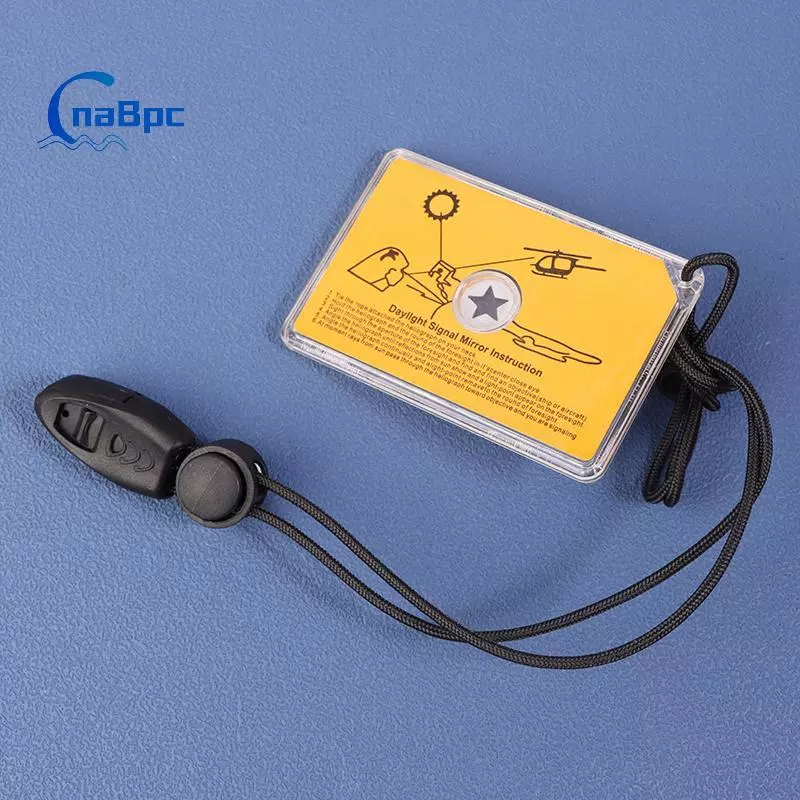 < CnaBpc > 1 Gương Tín Hiệu Phản Quang Ánh Sáng Ban Ngày Sinh Tồn Ngoài Trời Cho Đi Bộ Đường Dài Cắm Trại Khẩn Cấp Hoang Dã Đau Khổ Công Cụ Phản Quang Mới