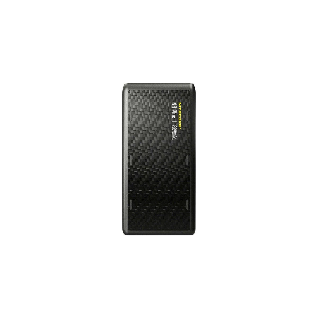 NITECORE NB Plus – Sạc dự phòng sợi carbon 10.000mAh, siêu nhẹ 155g chống nước ipx7