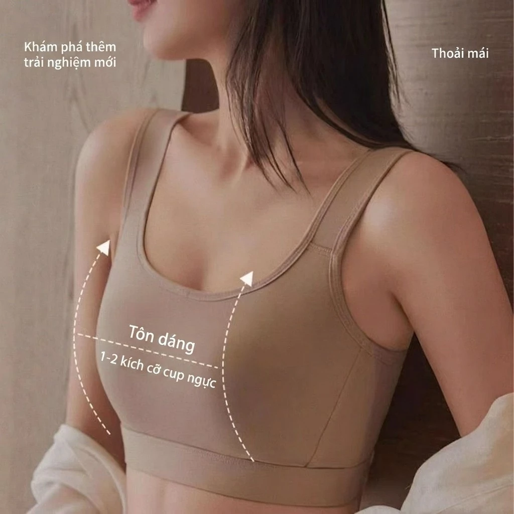 Áo ngực thể thao giảm chấn, chống xệ, nâng đỡ tốt, mặc vừa vặn, chất liệu mỏng nhẹ, co giãn 4 chiều, giá tốt