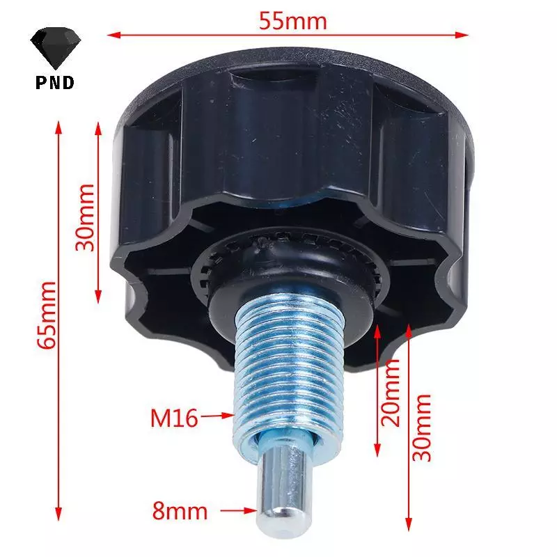 PND Quay Xe Đạp Kéo Pin Lò Xo Núm Phụ Kiện Thay Thế Cho Thiết Bị Tập Thể Dục raoog