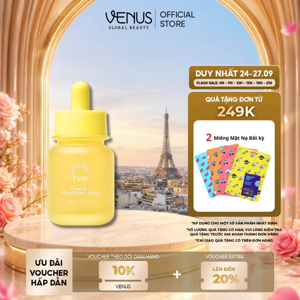 [DEAL MỞ BÁN] Serum Patch Holic 30ML Hỗ Trợ Cấp Ẩm Sâu, Sáng Da, Giảm Nếp Nhăn Và Thu Nhỏ Lỗ Chân Lông - THUẦN CHAY