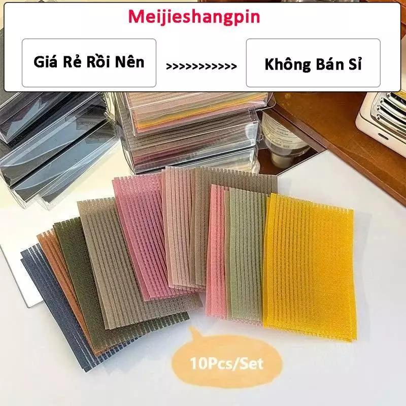 10 Miếng dán tóc giúp cố đinh tóc size dán mái tự dính