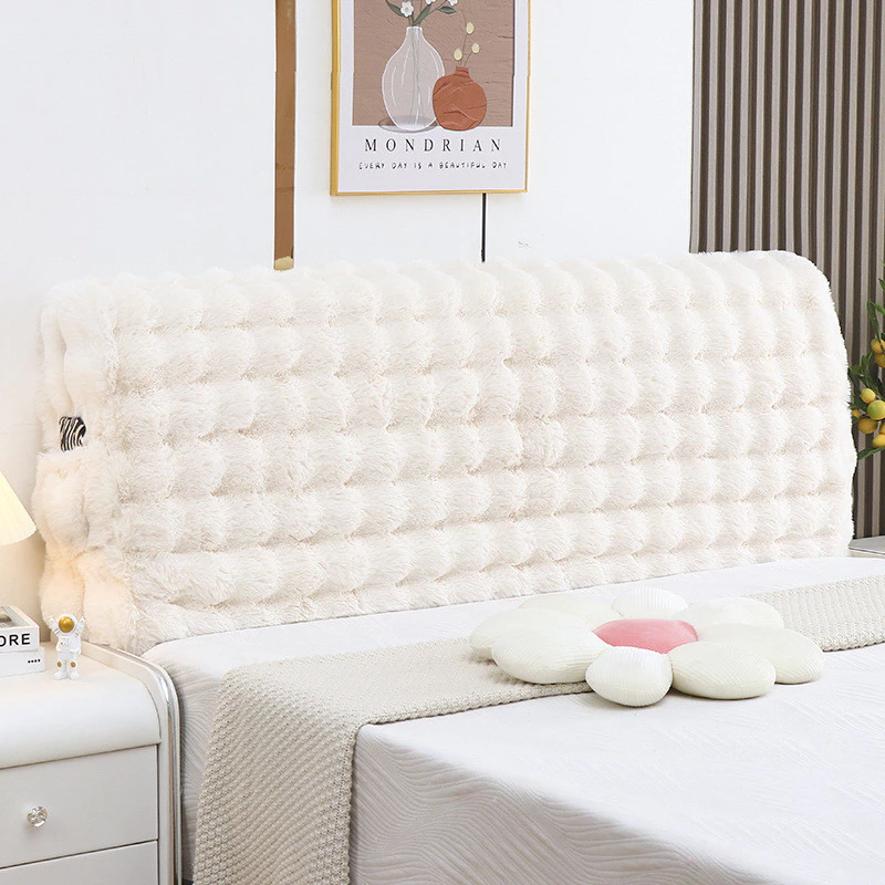 Đa Năng Đàn Hồi Bao Gồm Đầu Đầu Mềm Lông Tơ Chống Bụi Bảo Vệ Toàn Diện Trượt Trang Trí Phòng Ngủ Bảo Vệ Cho Full Queen King Size Giường