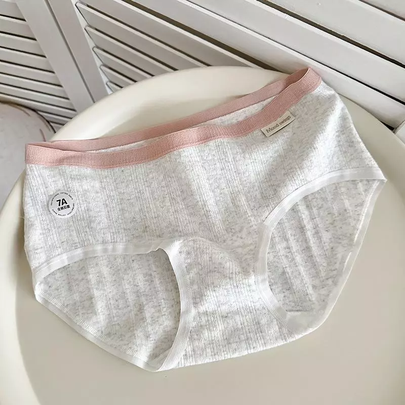 Phụ Nữ Thoáng Khí Thân Thiện Với Da Màu Trơn Đơn Giản Sọc Dọc Cotton Cảm Thấy Giữa Eo Màu Khối Rộng Thắt Lưng Bikini Quần Short