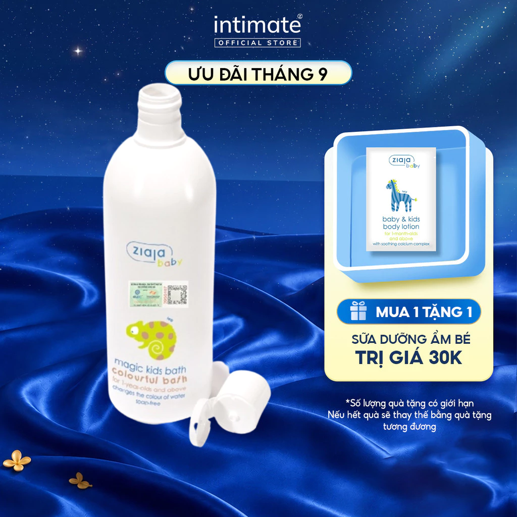 Sữa Tắm Dành Cho Trẻ Từ 12 Tháng Tuổi Ziaja Baby Magic Kids Bath Giúp Làm Sạch Da Dịu Nhẹ 400ml