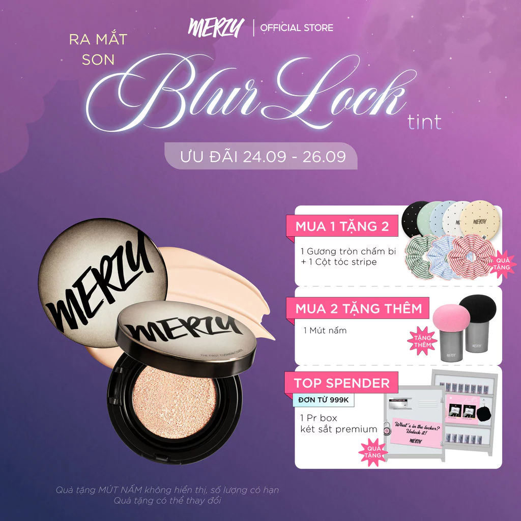 [Phiên Bản Mới] Phấn Nước Che Phủ Cao, Lâu Trôi Merzy The First Cushion Cover SPF50+/PA+++ 13g