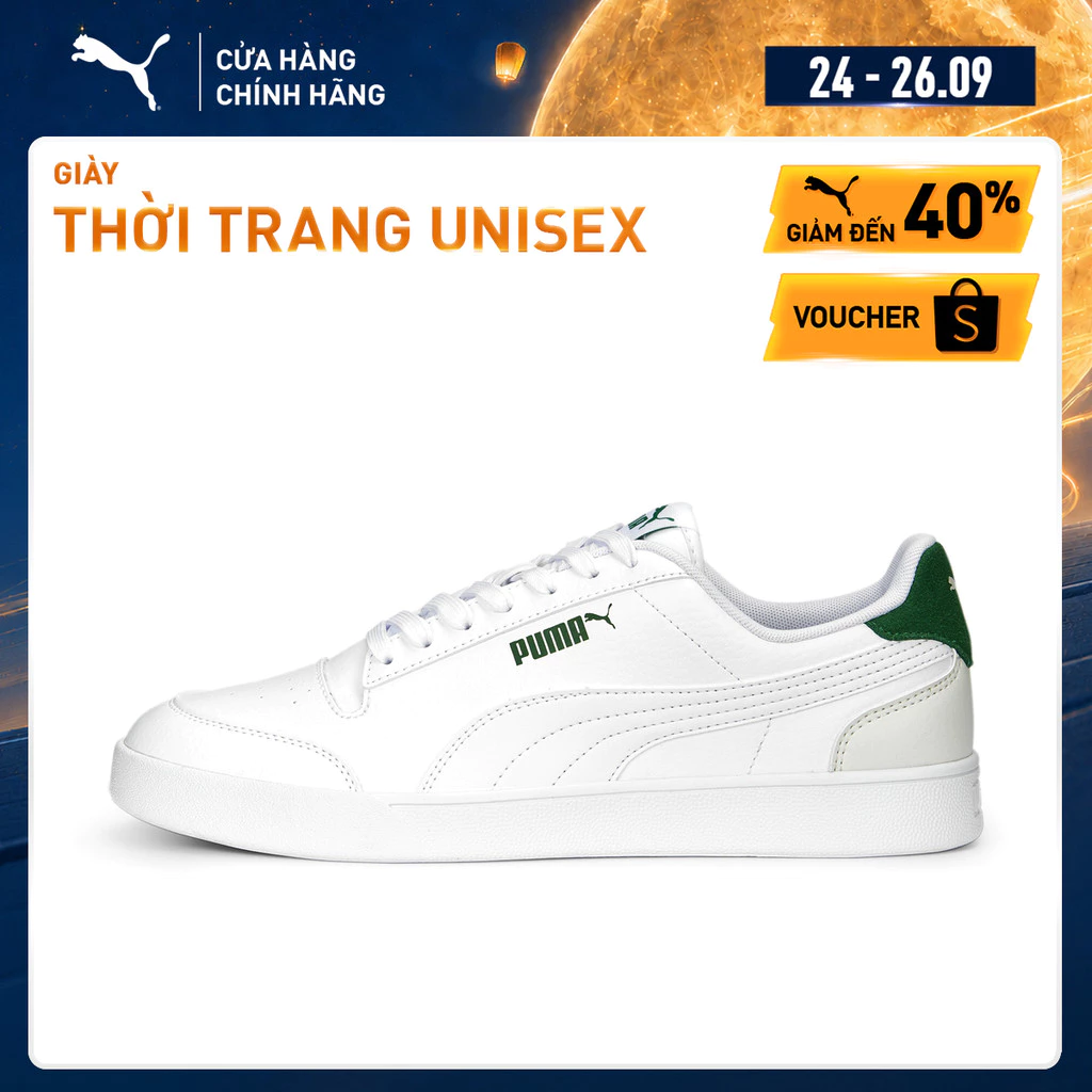 Giày thời trang PUMA Unisex Shuffle Màu Trắng