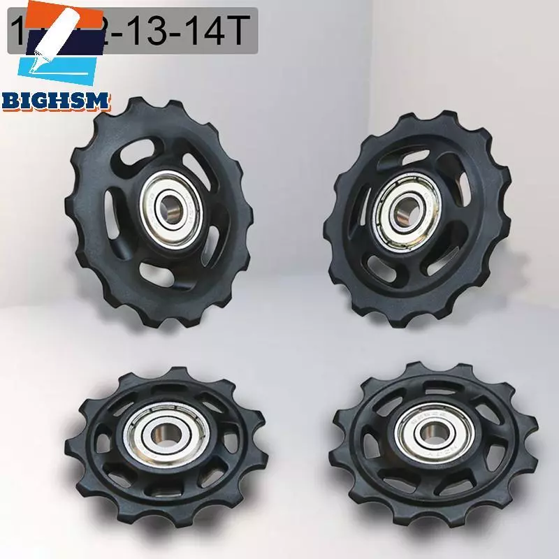 [BIGHSM] 11T 12T 13T 14T Vòng bi xe đạp Bánh xe dẫn hướng phía sau Xe đạp đường trường Joey Con lăn ròng rọc Derailleur phía sau cho bộ dụng cụ sửa chữa