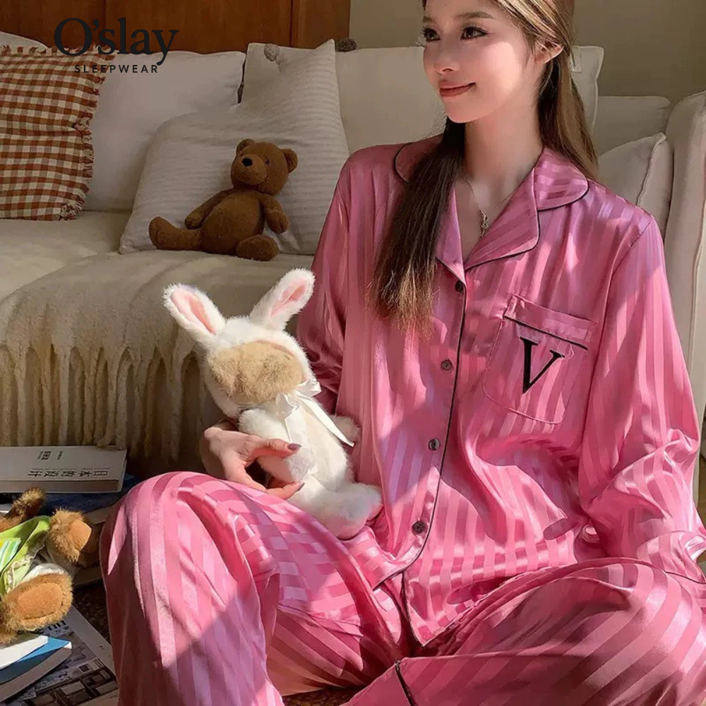 Bộ Ngủ Hai Dây Cao Cấp Nữ - Pijama Lụa Mềm Mịn Mát Mẻ Mặc Nhà Mùa Hè Xinh Xắn B03902