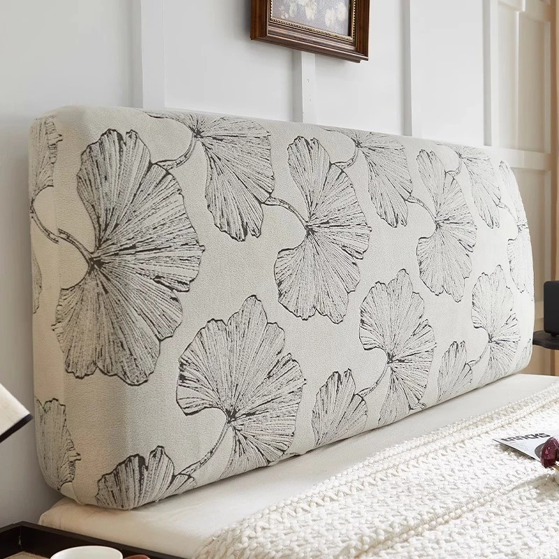 Full Queen King Stretch Jacquard Headboard Cover Co Giãn Bao Gồm Tất Cả Chống Bụi Trượt Cho Giường Bọc Bằng Gỗ Đầu Giường