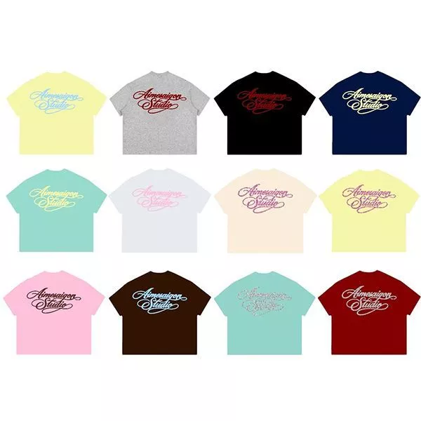 Áo Thun Boxy Nam Nữ Unisex Form Rộng  In Chữ Ký Basic Tay Ngắn Áo Phông Hot Trend Hàn Quốc