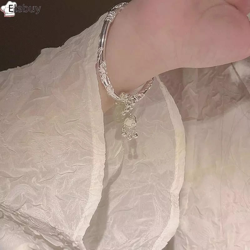 [Ele-T] Tính Khí Thời Trang Luy Hạt Lắc Tay Cho Nữ Cô Gái Thanh Lịch Sang Trọng Có Thể Điều Chỉnh Vòng Tay Quyến Rũ Tiệc Cưới Trang Sức Quà Tặng