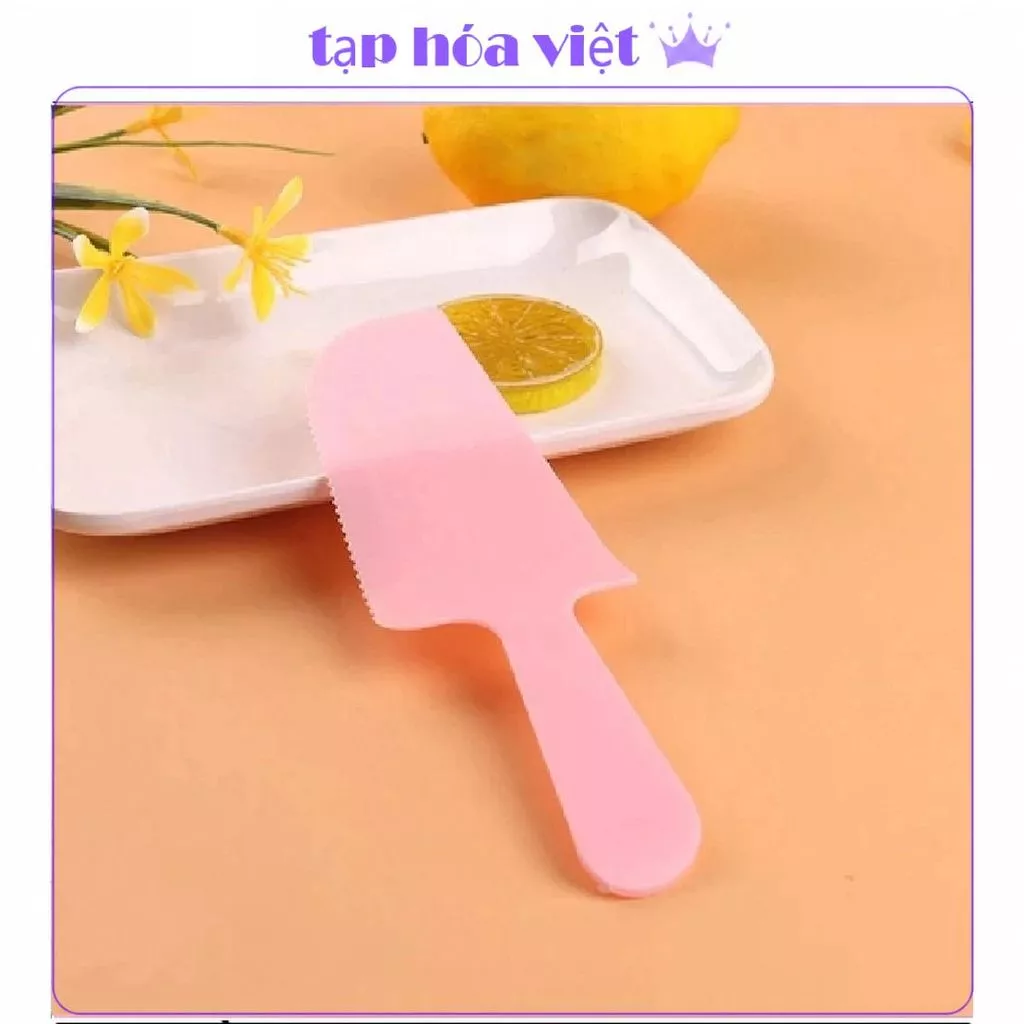 (DAO PASTEL) BỊCH 100 Dao Cắt Bánh sinh nhật, Dao Cắt Bánh kem