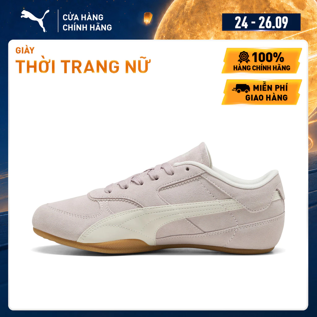 Giày Thời Trang PUMA Nữ Bella Mina Suede Wns Misty Pink-Gum Màu Hồng