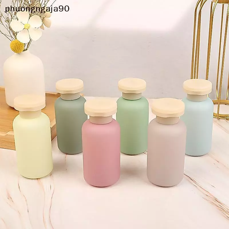 1/3/4pcs rỗng 100ml bóp chai với nắp lật bơm lại nhựa du lịch bơm lại cho Lotion dầu gội điều hòa