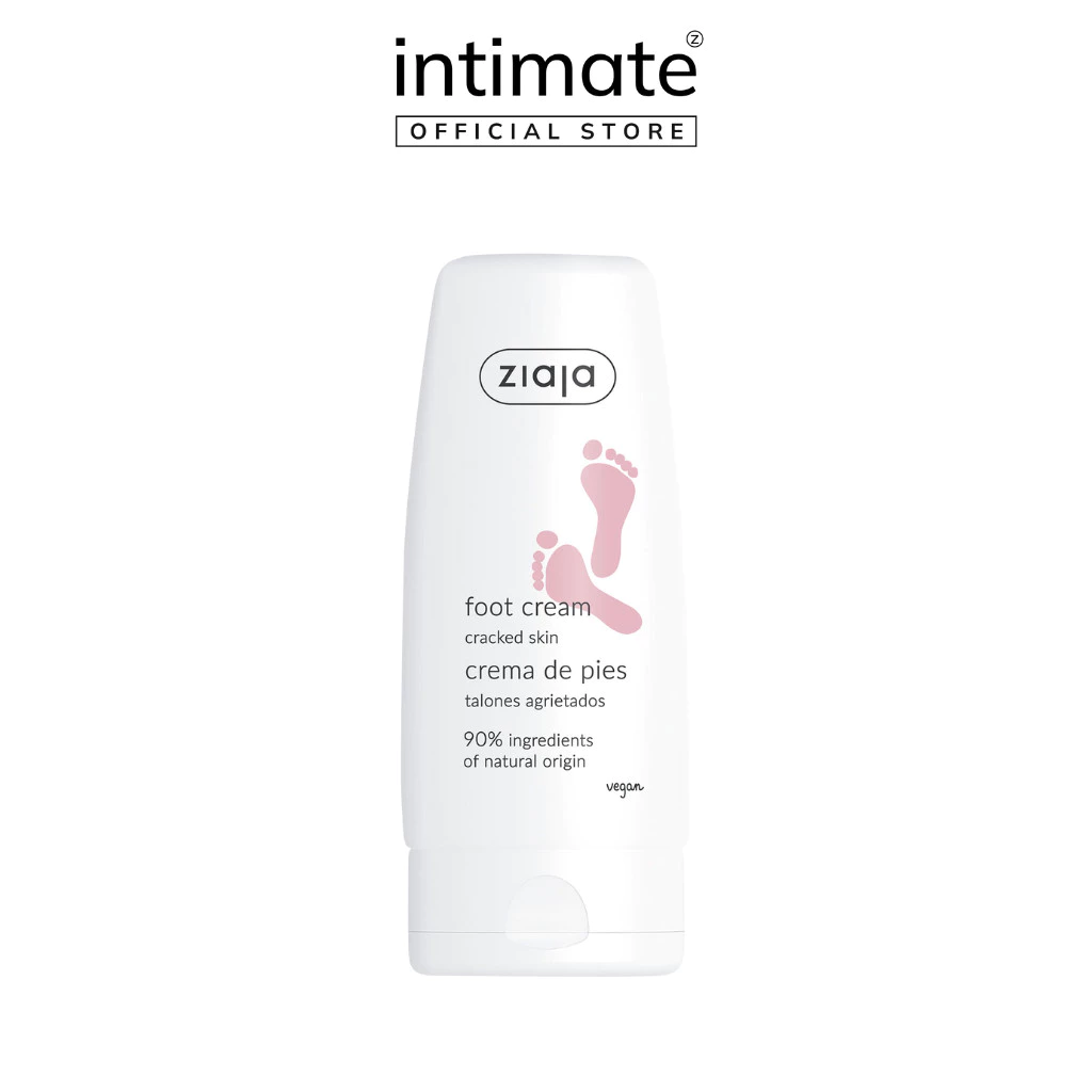 Kem Giảm Nứt Nẻ Gót Chân Ziaja Foot Cream Cracked Skin Giúp Giảm Tình Trạng Bong Tróc Và Làm Mềm Da 60ml