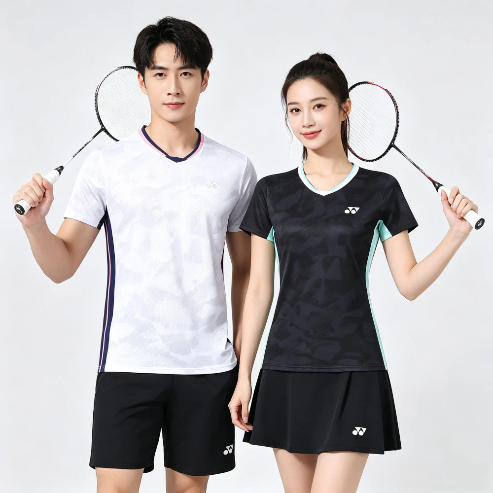 Bộ Trang Phục Cầu Lông Chuyên Nghiệp (4083) - Unisex Tay Ngắn Khô Nhanh & Quần Short & Váy | Bộ thoáng khí hiệu suất cao cho các trận đấu vô địch & các buổi tập cường độ cao