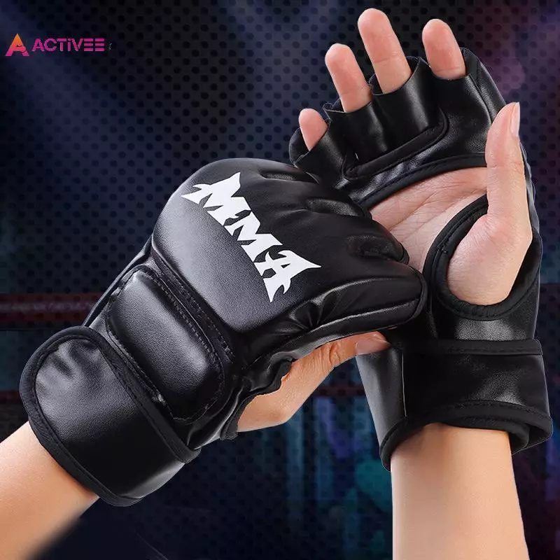 < Activee > Găng Tay Đấm Bốc Găng Tay Nửa Ngón Găng Tay Người Lớn Thiên Tính Đấm Túi Cát Chiến Đấu Găng Tay Đẹp