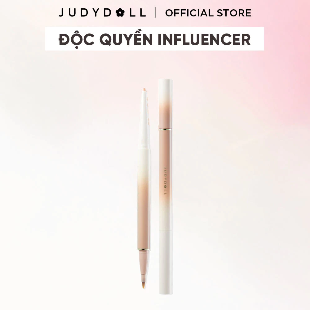 [KOL][NEW] JUDYDOLL Bút Vẽ Bọng Mắt Hai Đầu Under Eye Liner Bắt sáng Highlight Chống lem Lâu Trôi 0.3ml