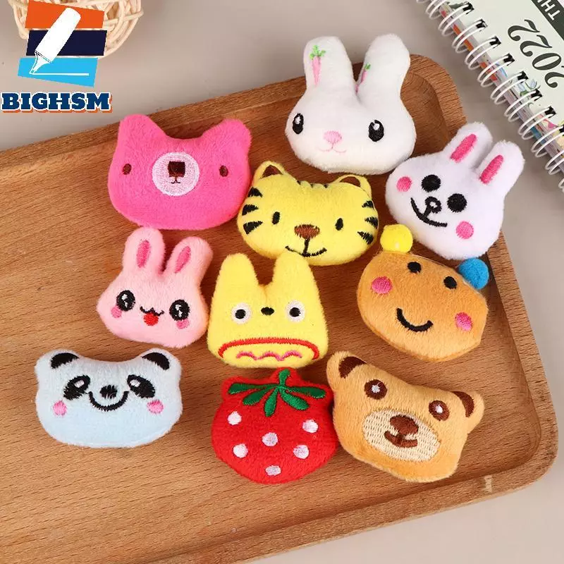 [BIGHSM] 10 Cái Hoạt Hình Sang Trọng Búp Bê Phụ Kiện Đầu Động Vật Dễ Thương Đồ Chơi Nhồi Bông Túi Giày Sos Phụ Kiện Phong Cách Ngẫu Nhiên Quà Tặng Trẻ Em