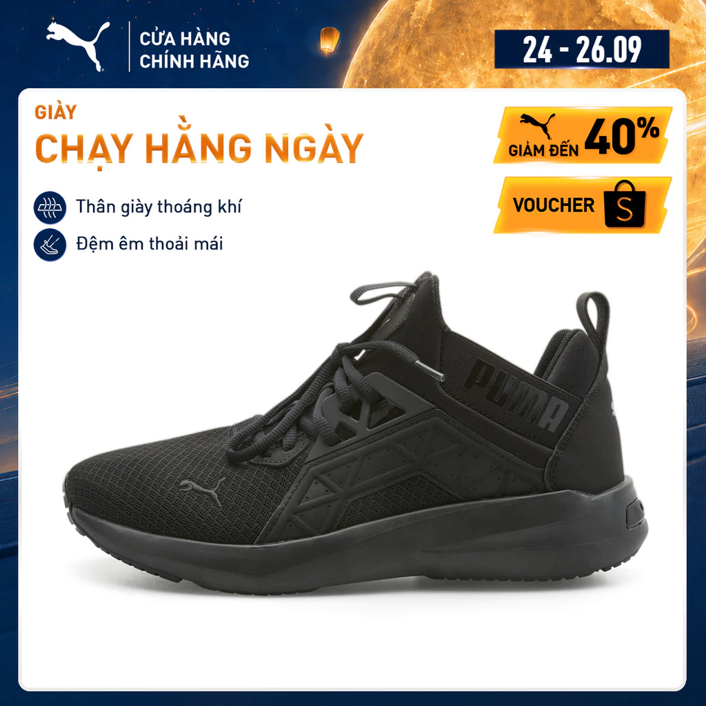 Giày Chạy Bộ PUMA Nam Softride Enzo NXT Black Màu Đen