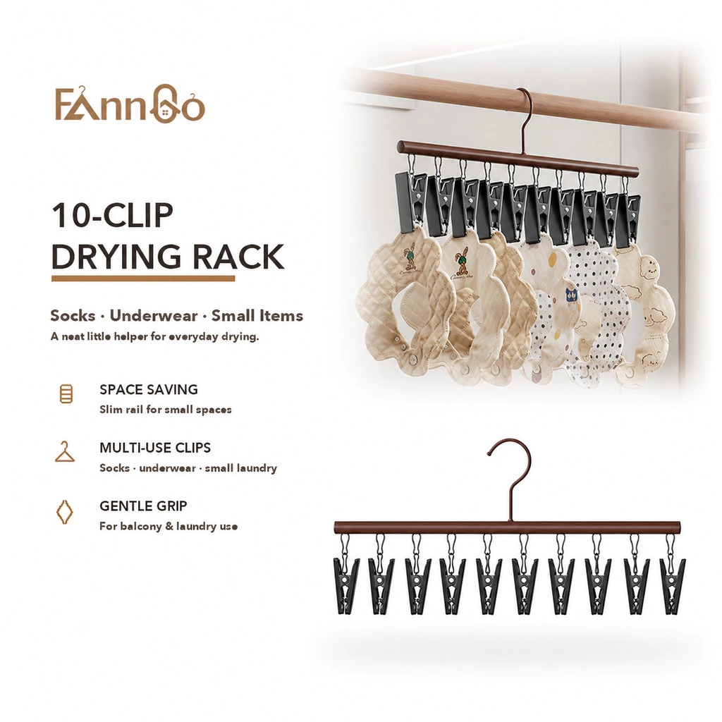 FannGo 1PC Móc Treo Không Dấu Vết Cho Ký Túc Xá Văn Phòng, Bộ 10 Cái, Móc Treo Không Cần Khoan Cho Cửa Tủ Ký Túc Xá Sinh Viên, Kệ Treo Tường, Móc Treo Tường