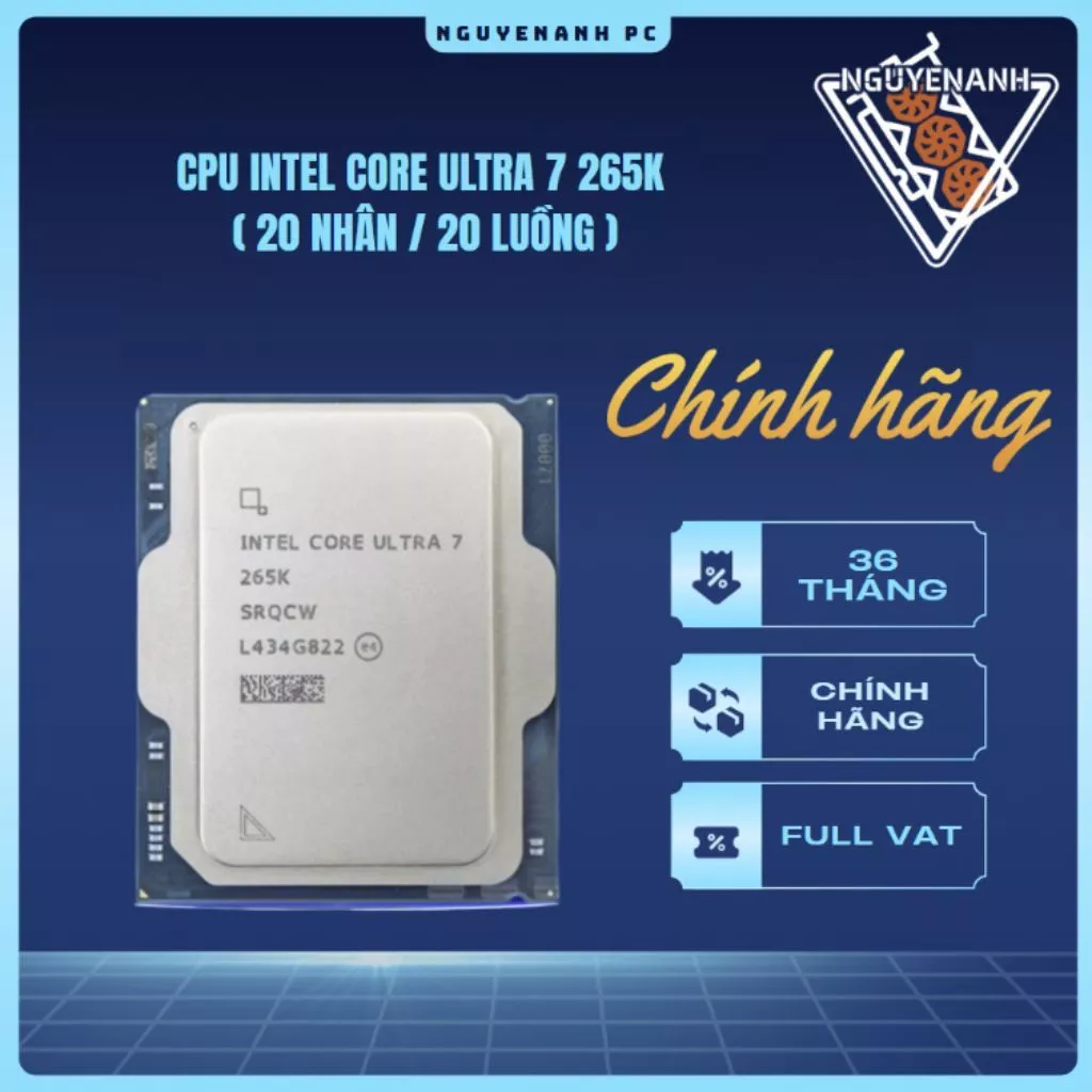 Ảnh sản phẩm: Core Ultra 7 265K