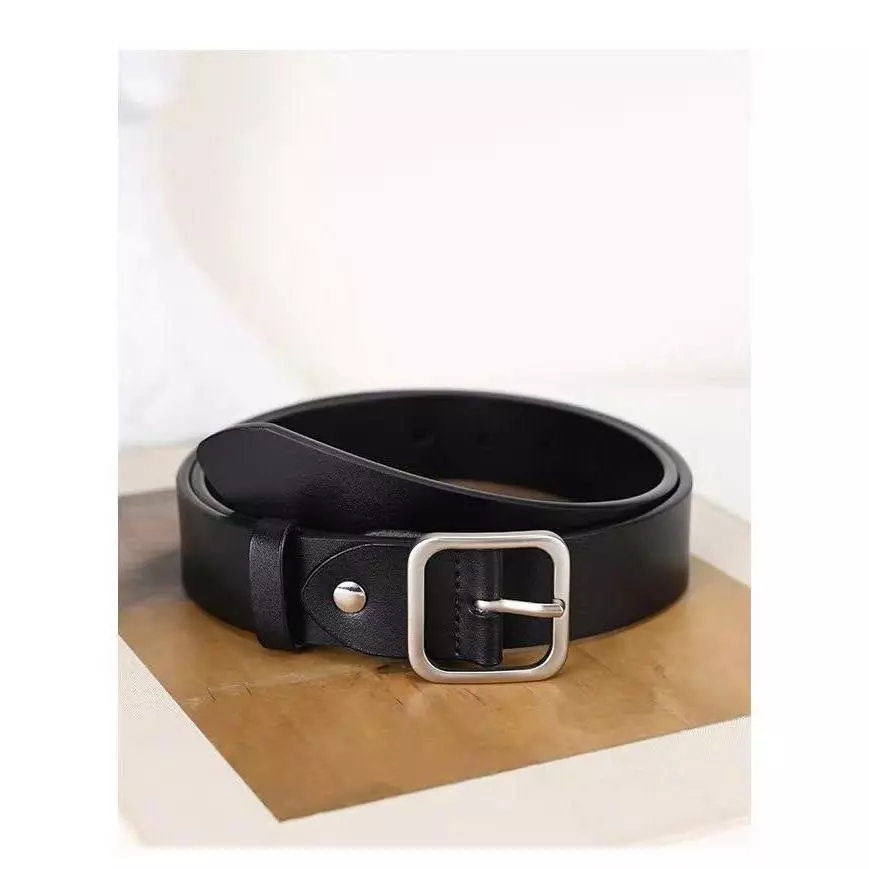 Thắt Lưng Nữ Bản Nhỏ Mặt Vuông Basic Nữ Style Ulzzang Hàn Quốc