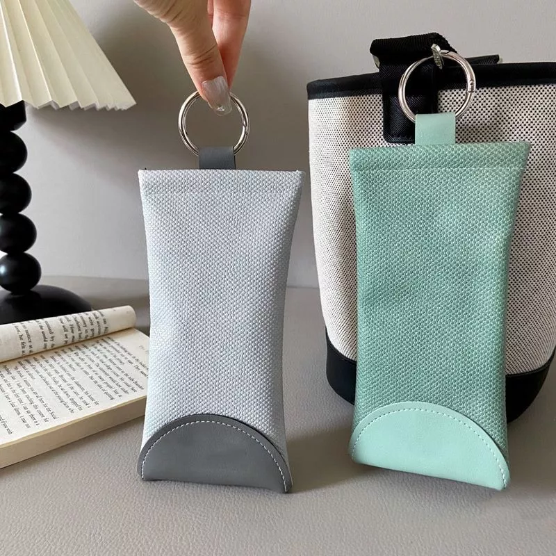 Phong Cách Mới Đóng Tự Động Có Thể Treo Túi Kính Mát Du Lịch Kính Mát Cận Thị Kính Hộp Đựng Kính Túi Bảo Quản Di Động