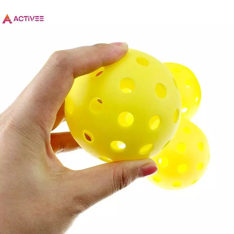 < Activee > 6 Viên Đạn 74MM Bền 40 Lỗ Ngoài Trời Nhiều Màu Sắc Bóng Cọc Huấn Luyện Và Giải Trí Bóng Mái Chèo Để Thực Hành Thể Thao Đẹp