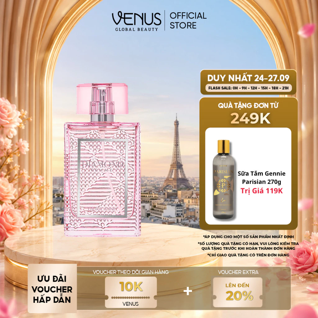 [MUA LÀ CÓ QUÀ] Nước Hoa Nữ Diamond Femme Pink hương sang trọng, thanh lịch 45ml