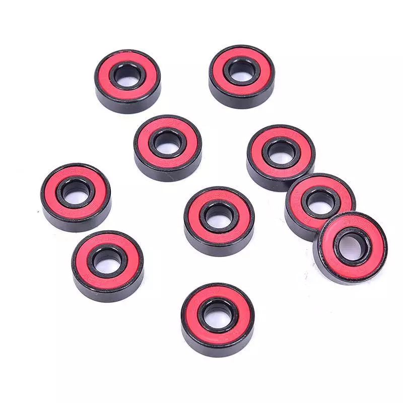 [Baby-t] 10 Cái / bộ Vòng bi kín bằng thép rãnh sâu 608RS 608-2RS [mới]