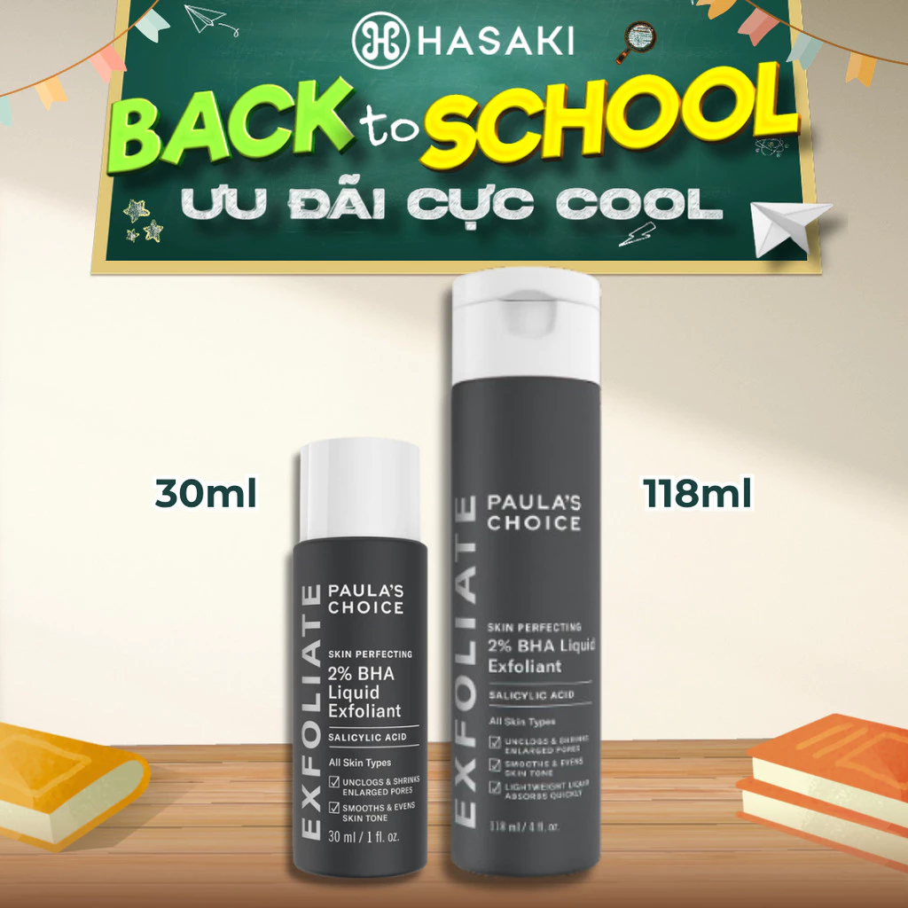 [DAILY] Dung Dịch Tẩy Da Chết Paula’s Choice 2% BHA Hasaki Sản Phẩm Chính Hãng